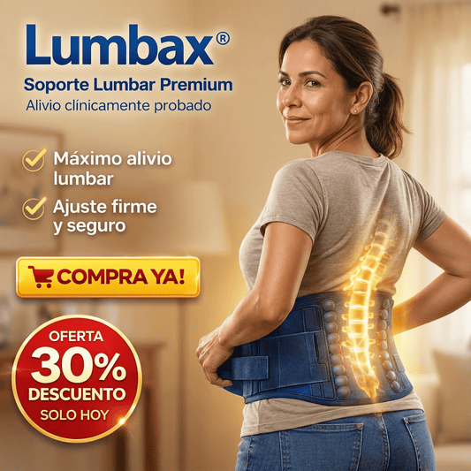 Lumbax® - Cinturón de Alivio Lumbar